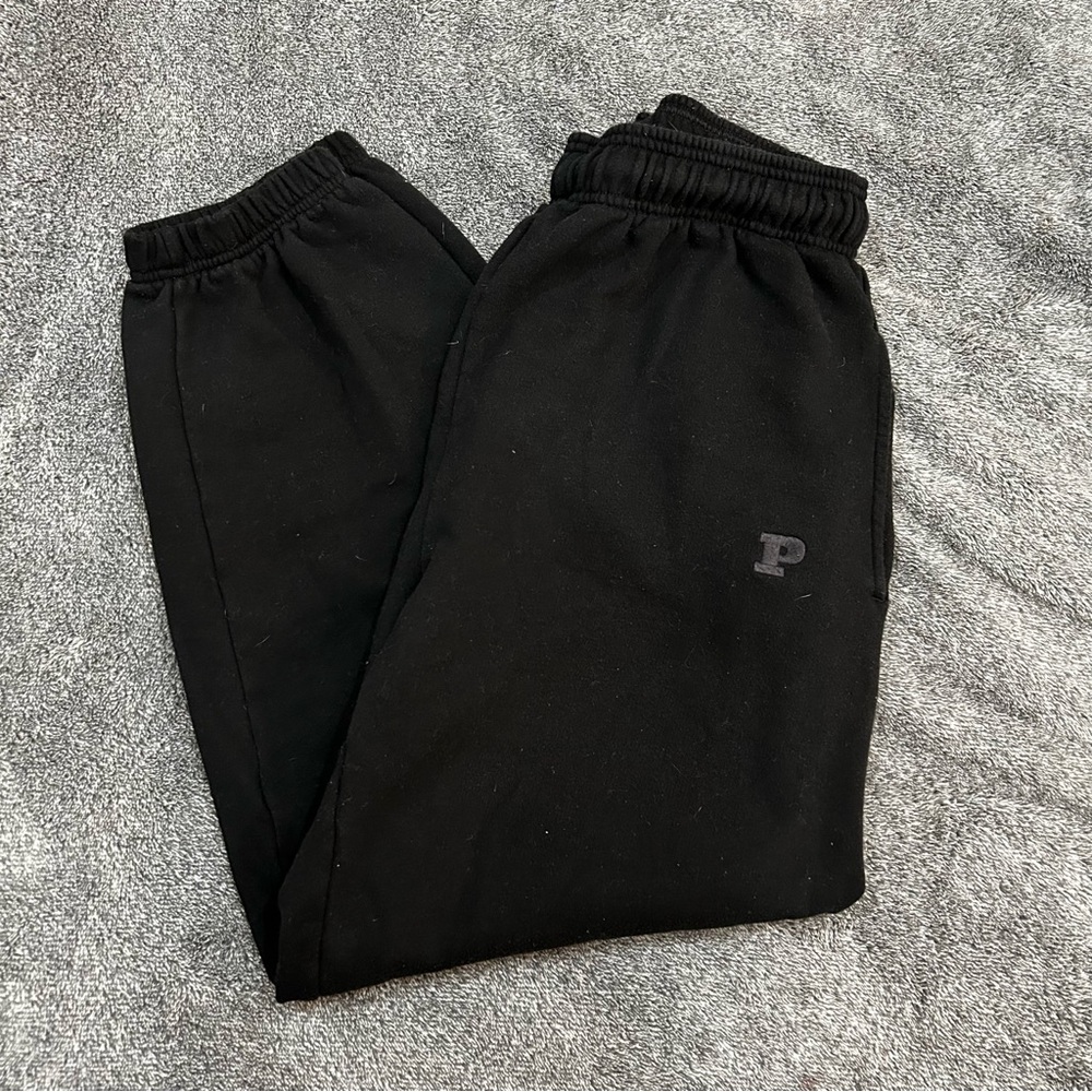 Black PINK Jogger Pants with Logo